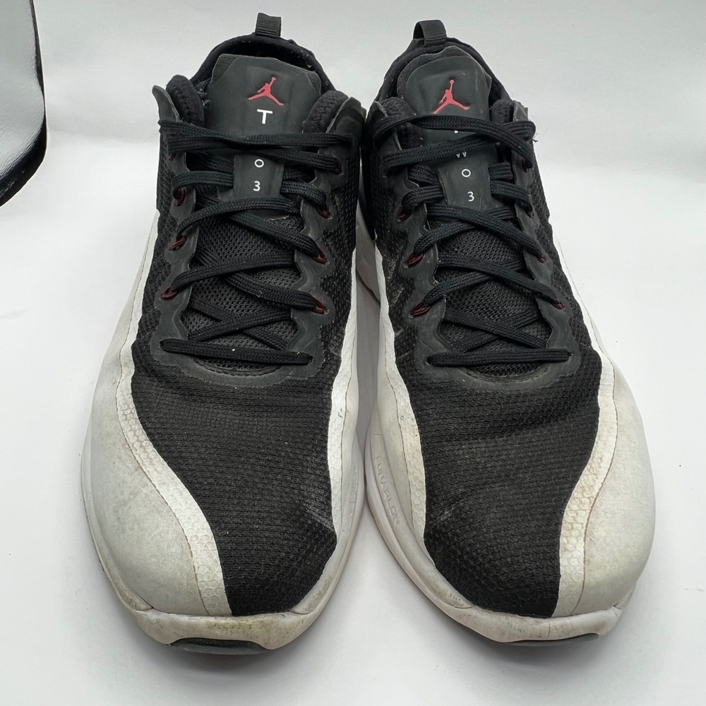 Nike Air Jordan Trainer Prime Black White Red Mens Training Shoes Size 12 Gym - Picture 3 of 8